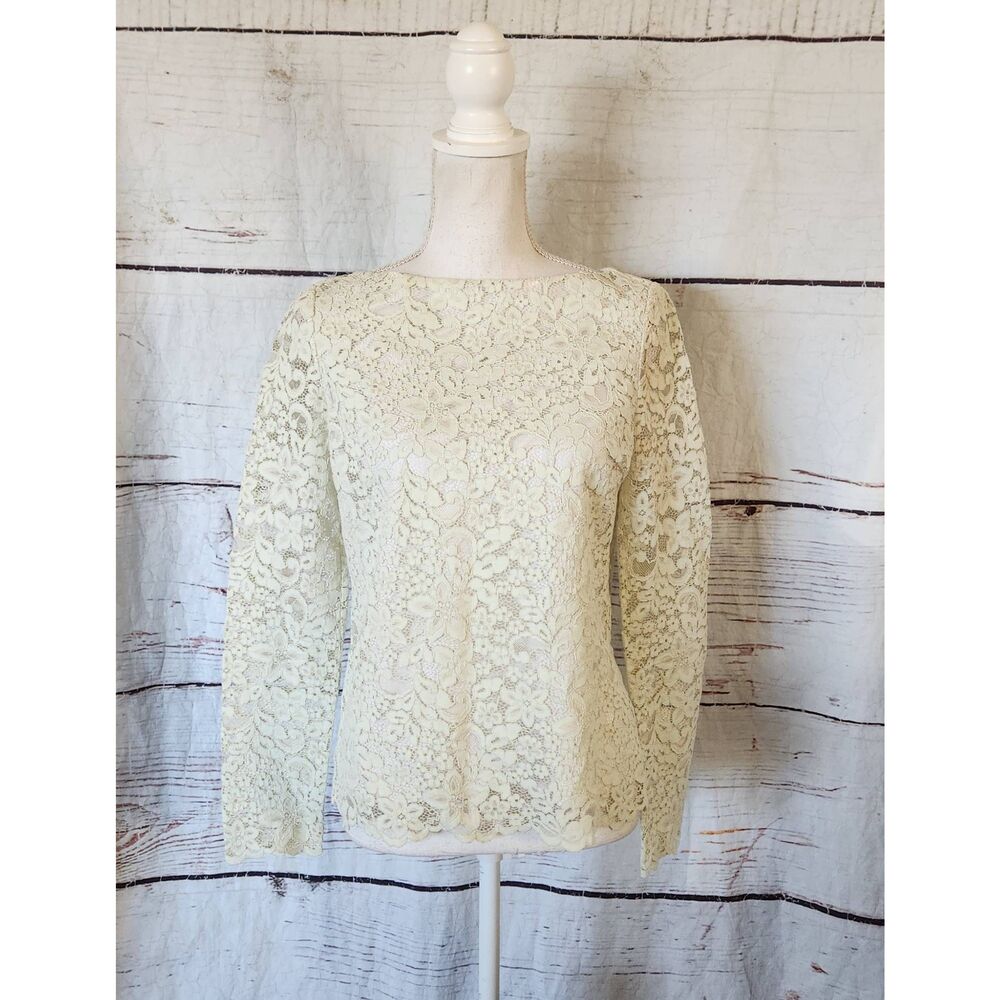 Tory Burch Lace Blouse Size 4